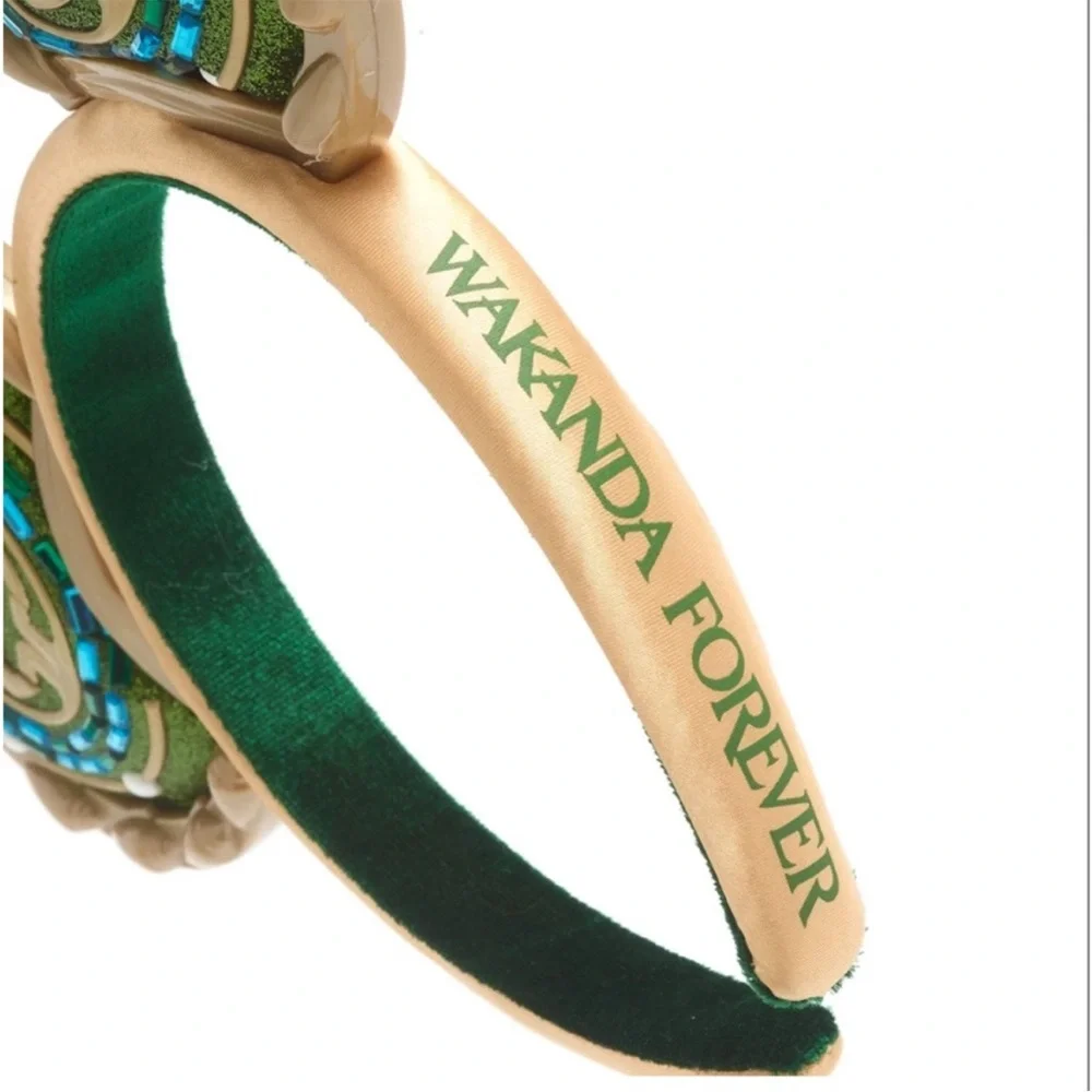 NEW‎ Disney Parks Black Panther Wakanda Forever Minnie Mouse Ear Headband